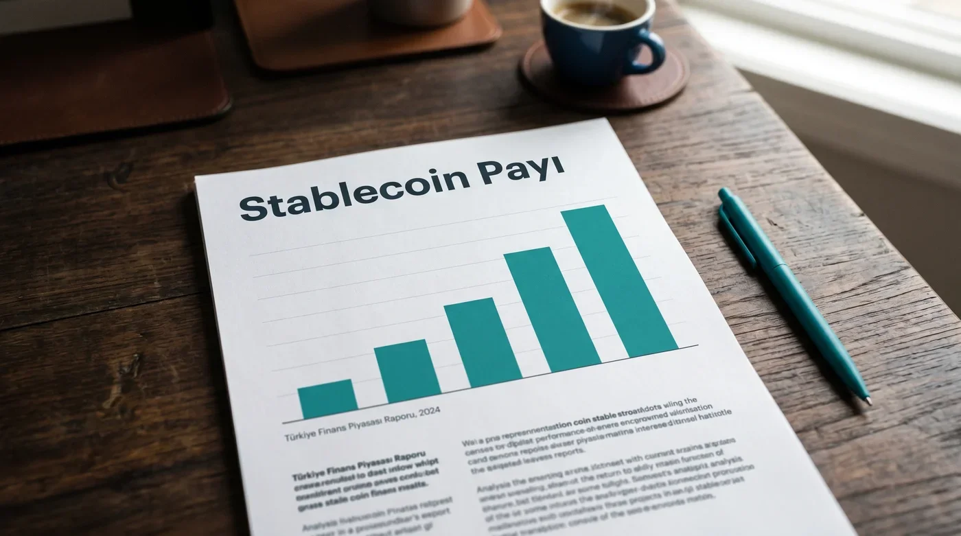 Stablecoin'lerin kripto bahis sektöründeki yükselen payını gösteren grafik