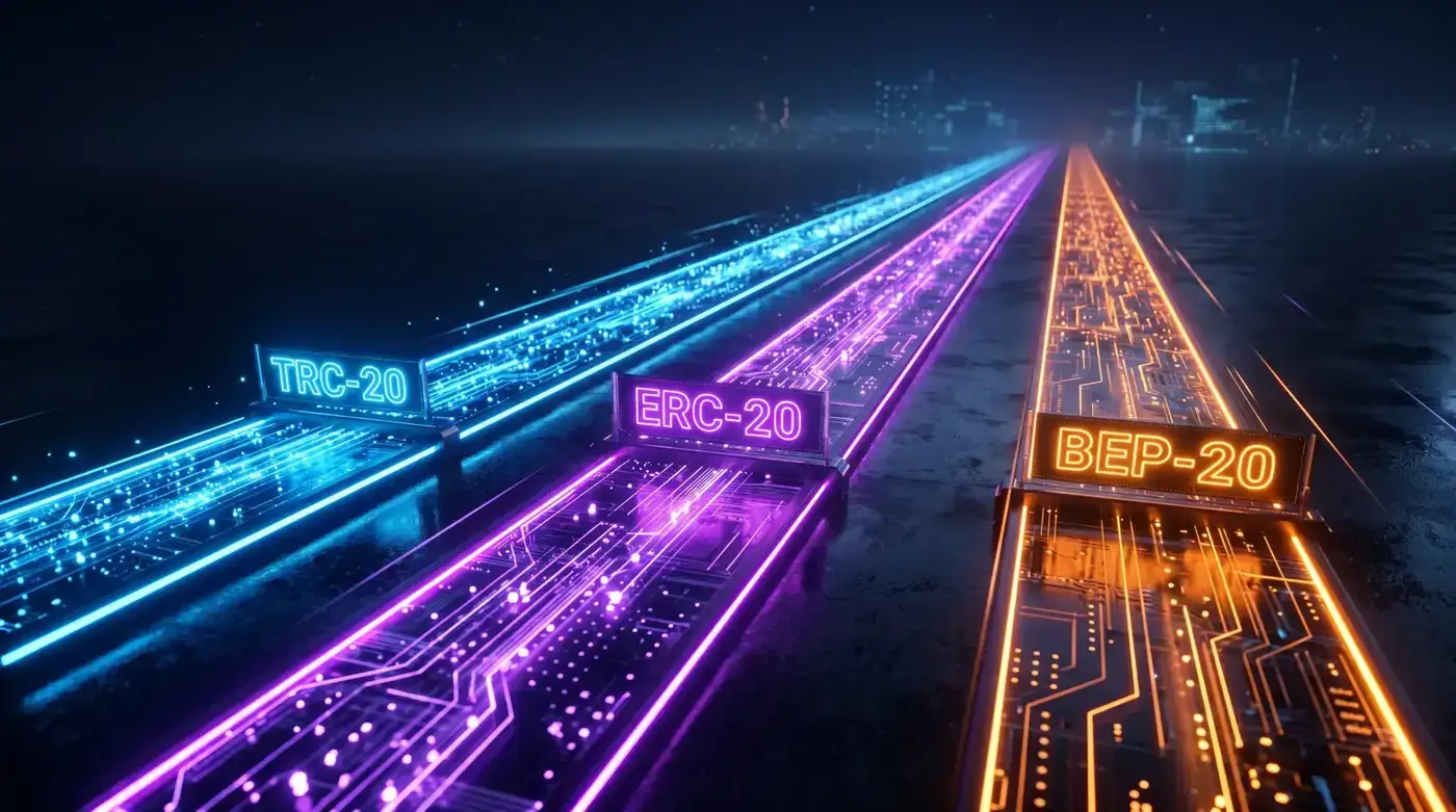 TRC-20, ERC-20 ve BEP-20 ağlarının USDT bahis transferlerindeki karşılaştırması